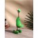 Souvenir "Duck in green clothes with print" tree 13x9x27 cm