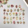 Stickers for creativity PLC PVC "Flowers for a gift" set 60 pcs 10x14 cm