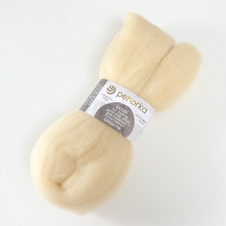 Fasting wool 100% semi-toned wool 50g (166-suction) mix-1
