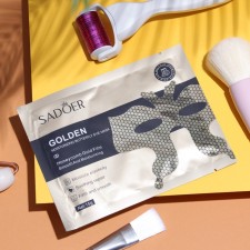 Golden Mask-patch fabric for the face
