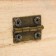 Casket wood under the painting "rectangular with hook" 24x9.5x6 cm