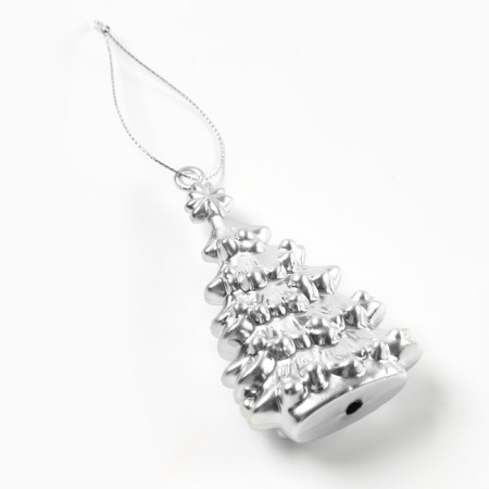 Christmas tree toy New Year's "Christmas trees", for the New Year, silver color-2