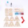 Set for creativity "Christmas tree toys with an LED"