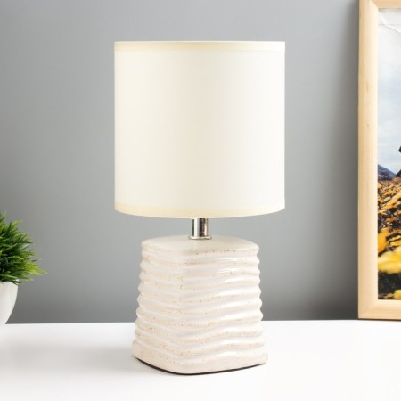 Sinbol table lamp E14 40W Beige 14x14x26.5 cm Risalux