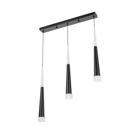 Bayerlux suspension Bayerlux “Amadeus” 3xLED 18W 4000K Black 50x4x30-180cm