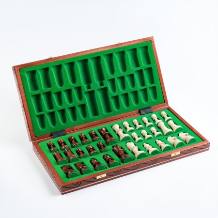 Chess Polish Madon "Consul", 48 x 48 cm, king h = 9 cm, weighted-6