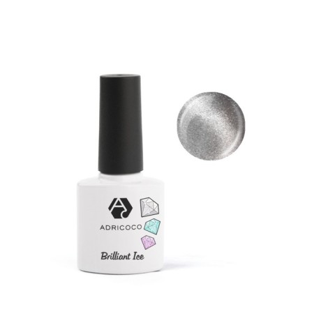 Adrico-grade gel polish Brilliant Ice "Cat Eye", 8 ml