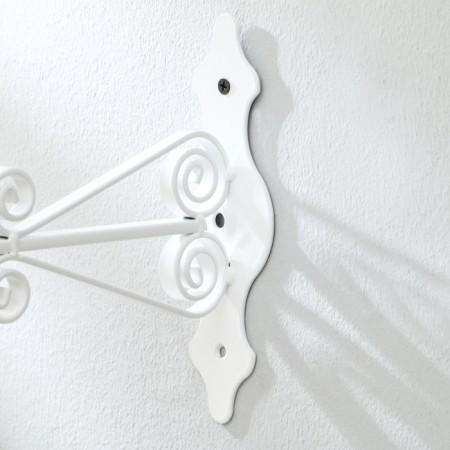 Bracket for kashpo kovaya, 25 cm, metal, white-8