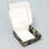 Gift folding box, packaging, "Fatherland", 16.5 x 16.5 x 5 cm