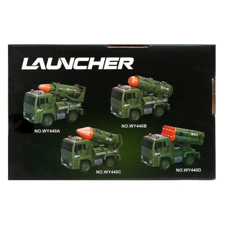 Truck Inertial "Rockets", 1:20, Light, Sound-7