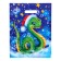 New Year. The package "Snake", polyethylene with a cut pen, 31x40 cm.