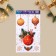 Vinyl sticker on the Window "New Year's chic", reusable, 20 x 34.5 cm, New Year