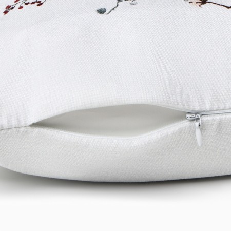 New Year. Decorative pillowcase "Ethel" Happy New Year 40x40 ± 4 cm, 100% cotton-3