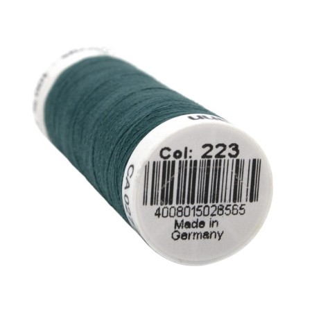 SEW-HALL thread for all materials, 200 m, 748277 (223 azure-turquoise)-1
