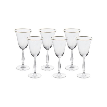 A set of glasses for white wine, decor “Gold Gold”, 185 ml X 6 pcs.-1