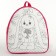 Baby's backpack "Bunny with a bouquet", 23*20.5 cm, lightning department