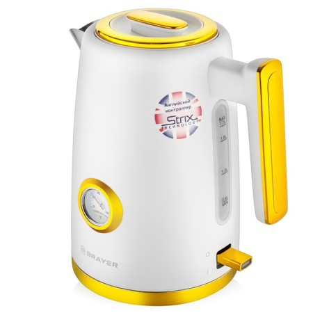 Electric kettle Brayer 1018br, 2200 watts, 1.7 l, stainless steel-4