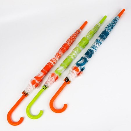 Umbrella - a semiautomatic “mood” cane, 8 knitting needles, r = 45 cm, mix color-6