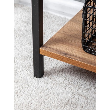 Tumbling with a box Frame, 408 × 304 × 504 mm, chipboard, color of oak vanan / ferrous metal-1