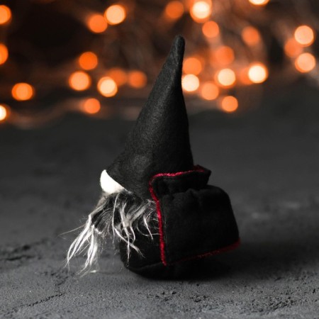 Witch "Gnomik Archie" in pumpkin-3
