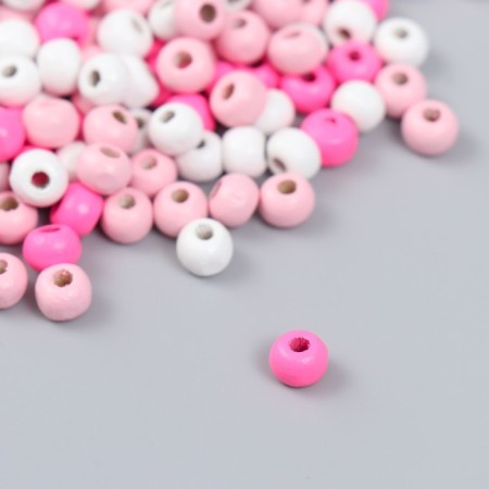Beads for creativity tree "Balls. Pink pastille" set 20 grams d = 0.6 cm-1