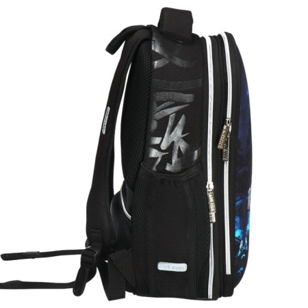 Frame backpack 38 x 29 x 17, Devente Choice Lite 17l, Stay Real Black/Purple 7033426-3
