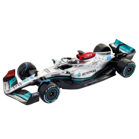 Racing machine BBURAGO Mercedes-AMG F1 W13 GR, Die-Cast, 1:43
