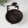 Souvenir cast iron stand "Bird on a branch above the flower" 17x15x13.5 cm
