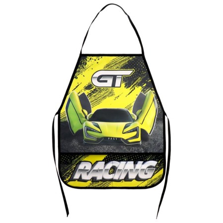 Apron for labor 490 x 390 mm, (height 116-146), FDT-3 "Yellow Car", black/yellow