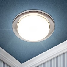Lamp Built -in era KL70, IP20, 15W, 100x18 mm, color chromium