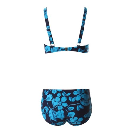 Separate swimsuit, blue/blue color, size 54-3