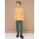 Turtleneck for the boy Pelican, height 122 cm, yellow color