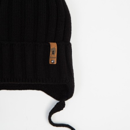 Hat for a boy, color black, size 47-50 cm-1