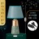 Table lamp "Luck" 1he14 40W green 22x22x39cm
