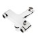 ACCOONA bathtub mixer A86312, single -leaf, chrome