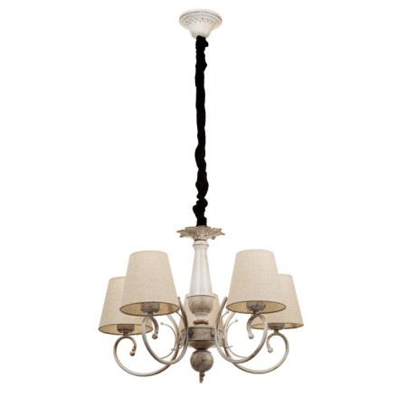 Svetlana chandelier 5x60W E14 white 54x54x42cm SVK