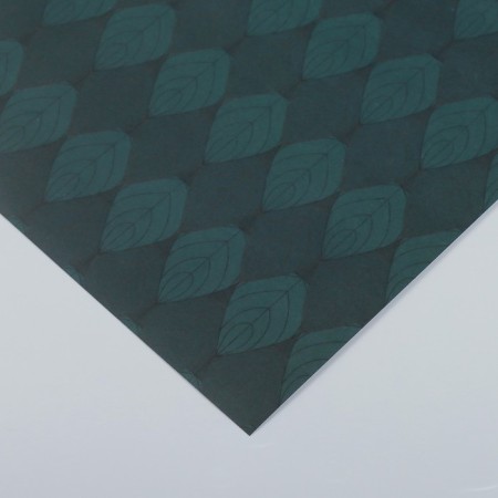 Scrapbooking paper "Leaflets" density 180 g 30.5x32 cm-2