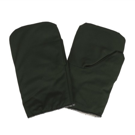 Supported mittens, diagonal, insulation: double vatin, mix, greengo-1
