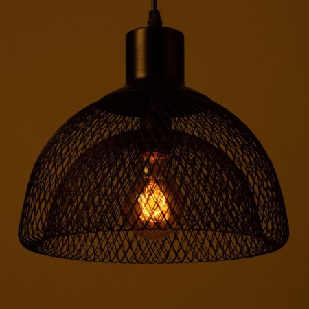 Bayerlux lamp "Weaving" 1x40W E27 Black 25x25x120 cm.-3