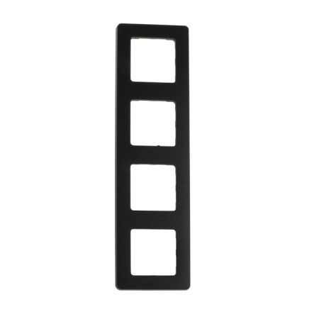Frame Legrand Inspiria, 4 post, anthracite