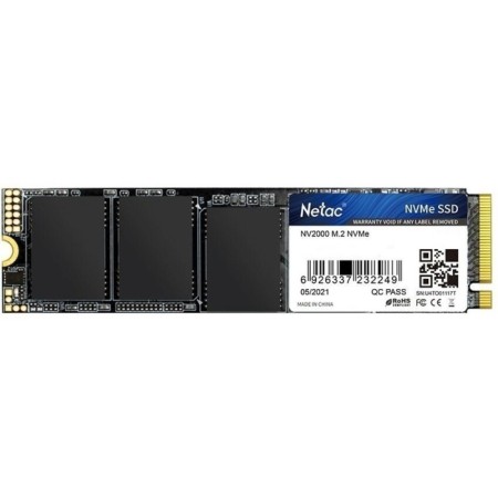 SSD NETAC M.2 NV2 256 GB PCIe NT01NV2000-256-E4X