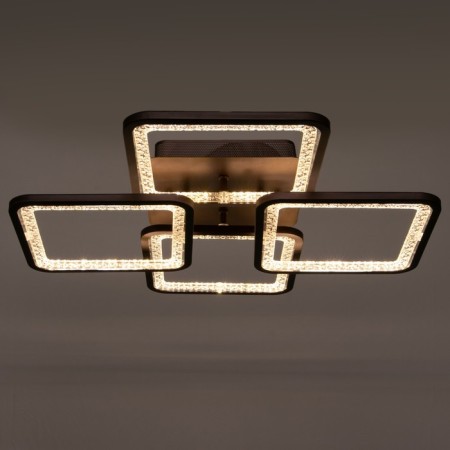 Causteen with PDU 1837/4CF LED 144W 3000-6000k Dimmer Coffee 59x59x11 cm Bayerlux-4