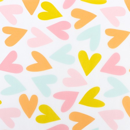 Package Paper "with love", 50 cm x 70 cm, 17 grams-1