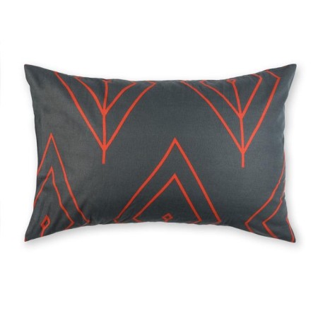 Pillowcase "Ethel" coral petal 100% cotton, stump, 125 g/m²