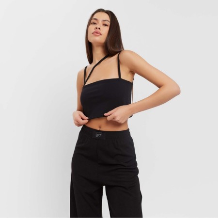 Top female on straps Mist, p. 40-42, black-1