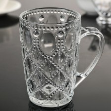 Glass mug 