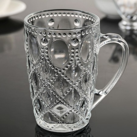 Glass mug "Variet", 350 ml
