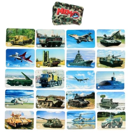 Board game "Photo meme. Military equipment ", 34 cards-1