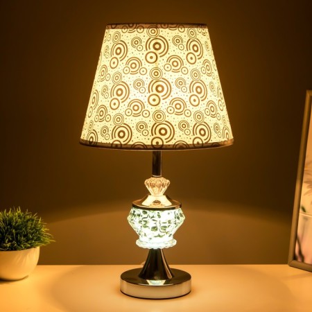 Valencia table lamp E27 40W chrome 25x25x42 cm Risalux-2