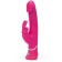 Happy Rabbit Realistic vibrator with a clitoral stimulant, pink